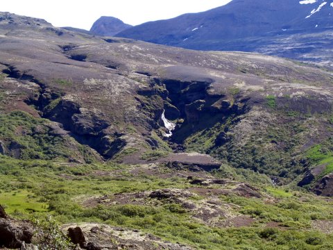 Lava formation.