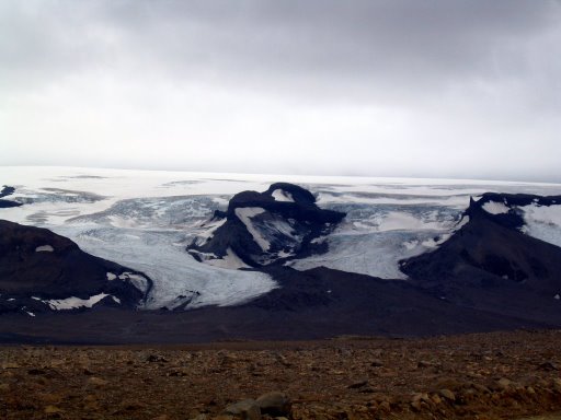 The glacier named OK