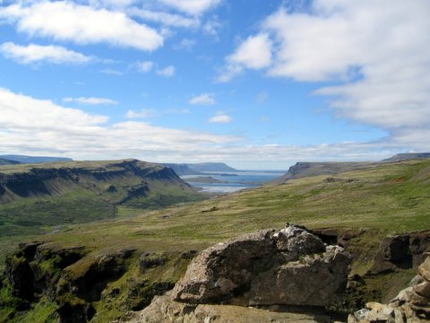 The view from Glymur!